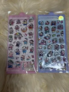 2枚セット　クレヨンしんちゃんボンボンドロップウォーターシール