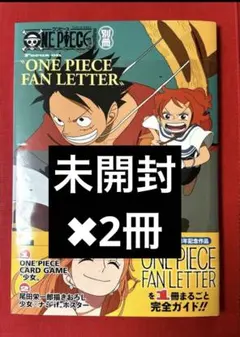 新品　未未開封　2冊　ワンピースファンレター　プロモ　少女　付き　青　ナミ