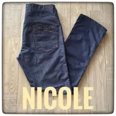 ☆NICOLE ニコル☆ダークブルーデニムパンツ