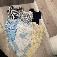 ユニクロ 肌着 ロンパース 80cm