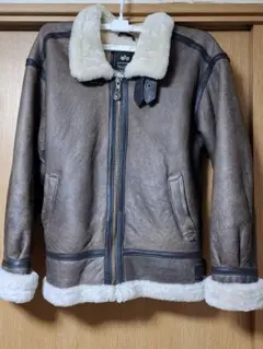 アルファB-3 リアルムートン　ジャケット　サイズXL