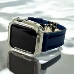 n0★Apple Watchバンド ラバーベルトカバー アップルウォッチケース