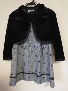 即日発送✨美品✨リボン刺繍ドレスとジャケットセット 130cm