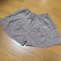 サイズ130☆キュロットスカート ベージュ　コーデュロイ