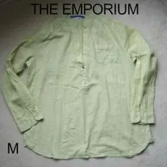 プロフ必読THE EMPORIUMイエローブラウスライトグリーンMのサムネイル