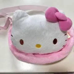 最終価格　ハローキティ ポシェット サンリオ　肩掛け　調整可能　ピンク　バック