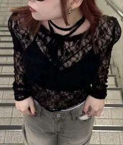 LAGUA GEM FLOR LACE TOPSのサムネイル