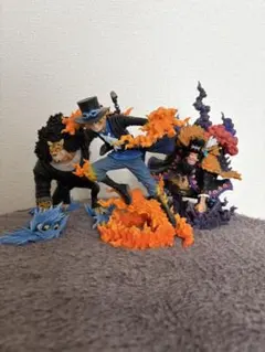 一番くじワンピース ルッチ・サボ・ティーチ フィギュアセット