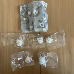 サンリオキャラクターズ めじるしアクセサリー ふわふわスノー セミコンプ 5種