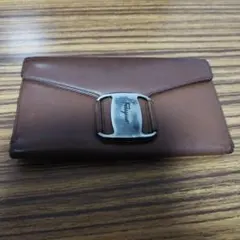 レトロ　中古　 Salvatore Ferragamo フェラガモ 長財布
