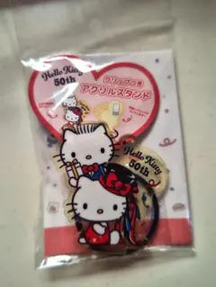 ハローキティ 50周年記念 アクリルスタンド