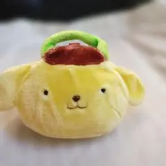 ポムポムプリン ぬいぐるみ バッグフェイス　レトロ