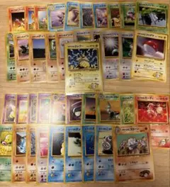 【まとめ売り】ダブりなし ジム系のみ 40枚40種類　旧裏　ポケモンカード