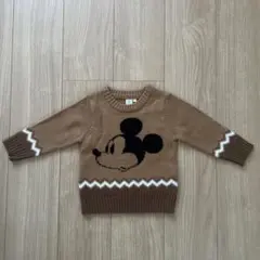 Disney ミッキーマウス ニットセーター 90