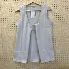 ミルフェルム　着る授乳ケープ　花粉ガードＡライン　ノースリーブ　Ｍサイズ