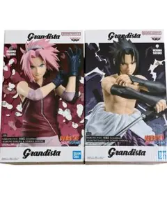 NARUTO Grandista サクラ＆サスケ フィギュア2体セット