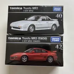 トミカ プレミアム トヨタ MR2 ２台セット（AW10・SW20） ☆新品☆のサムネイル