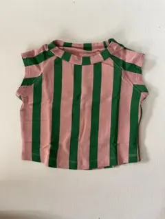 【softcheese】しまむら　ストライプシャツ