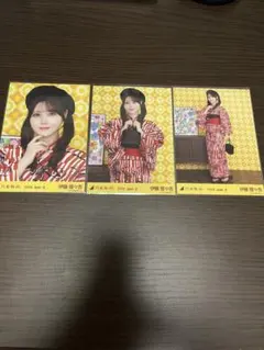 乃木坂46 伊藤理々杏 2026 浴衣 生写真 3種セット - メルカリ
