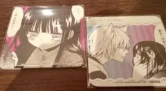 妖狐×僕SS・藤原ここあカフェ コースター 凜々蝶 みけちよ 2種