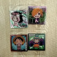 ワンピース　大海賊シールウエハース　たしぎ　Dr.ベガパンク　ルフィ　フランキー