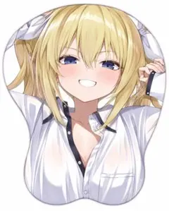 新品未使用 カオスチャイルド 有村雛絵 ぷにっと立体マウスパッド 妄想Ver