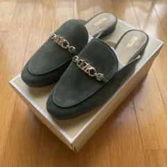 MICHEAL KORS TIFFANIE スエード ミュールサンダルのサムネイル