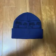 thisisneverthat ネバザ　ビーニー　ニット帽　ネイビー　紺