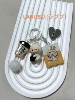 POP BEAN コーヒーファクトリーシリーズキーホルダー LABUBU ラブブ