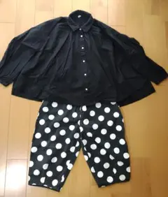 子供服　NHT　nico hrat　シャツとパンツ　のセット　130