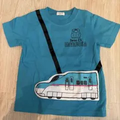 新幹線 はやぶさ E5系 半袖Tシャツ 110cm