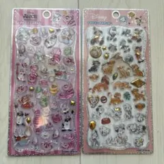 【人気シール】ディズニー　2種シールセット