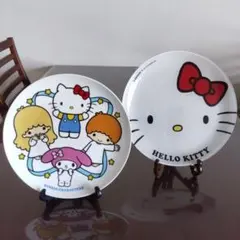 ❤︎ハローキティ ❤︎大皿 2枚セット❤︎ ローソン❤︎サンリオ