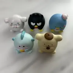 サンリオキャラクターズ 食べすぎまして… 5個セット