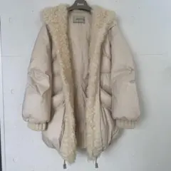 ムーミンまま様専用　エルマンノ　シェルビーノ　白ダウン　モッズコート