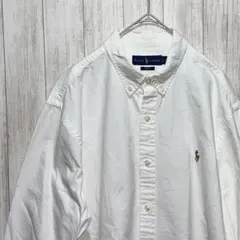 【美品・人気・定番】ラルフローレン 長袖 シャツ SLIM FIT ポニー刺繍
