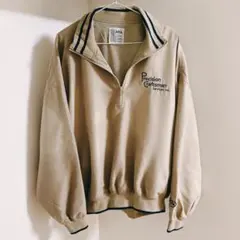 Java ハーフジッププルオーバー トレーナー スウェット