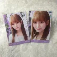 =LOVE 大場花菜 絶対アイドル辞めないで 生写真2枚セット