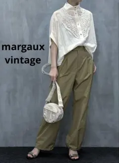 今期 新品 margaux vintage レースブラウス - メルカリ