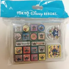 新品未使用　ディズニー　スティッチ　スタンプセット　ハンコ　ハンコセット