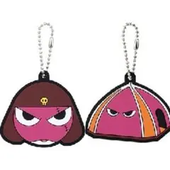 ケロロ軍曹 一番くじ J賞 ラバー チャーム ギロロ 伍長 キーホルダー