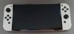 Switch本体有機EL Joy-Conホワイト　本体、ドック、画面保護付
