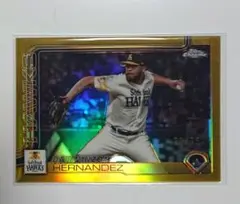 topps chrome ソフトバンクホークス D. ヘルナンデス カラーマッチ