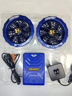 70 空調服 バートルエアークラフトのフルセット24V サンエス HOOH