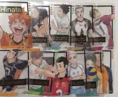 ハイキューファンパーク 箔押しクリアカードコレクション