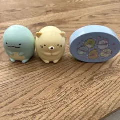 すみっコぐらし ハッピーセット 3点セット ねこ とかげ シール