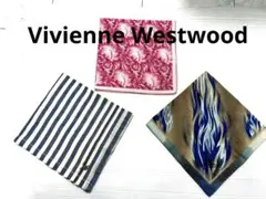 ヴィヴィアンウェストウッド ハンカチ 3枚セット￼