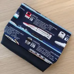 マチ付き移動ポケット　男の子　電車10