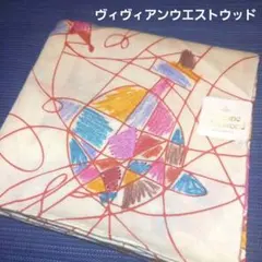 ヴィヴィアンウエストウッド　ハンカチ　新品未使用　アイボリー　刺繍