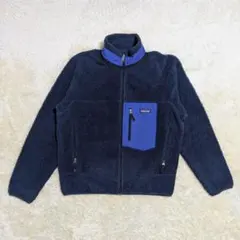 パタゴニア クラシックレトロX M 2008年製 ネイビー ブルー フリース